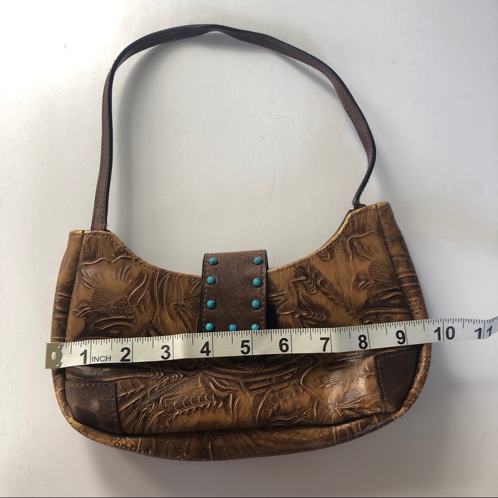 Boho embossed purse - Picture 8 of 11
